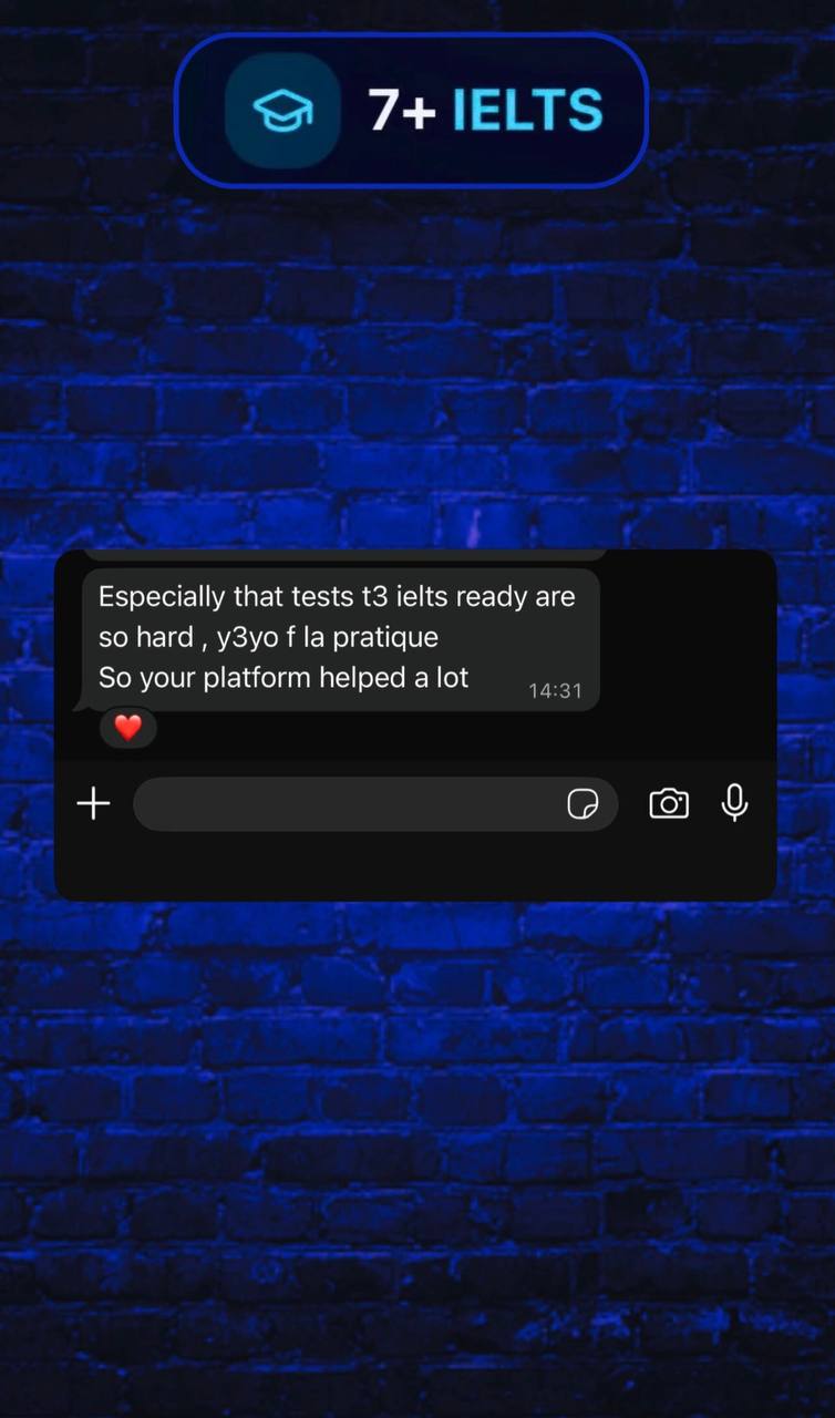 Student feedback — your platform helped a lot