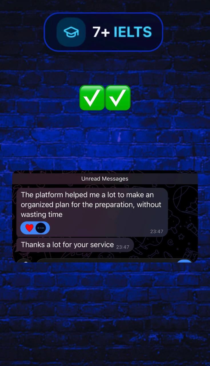 Student feedback — organized plan, no wasted time